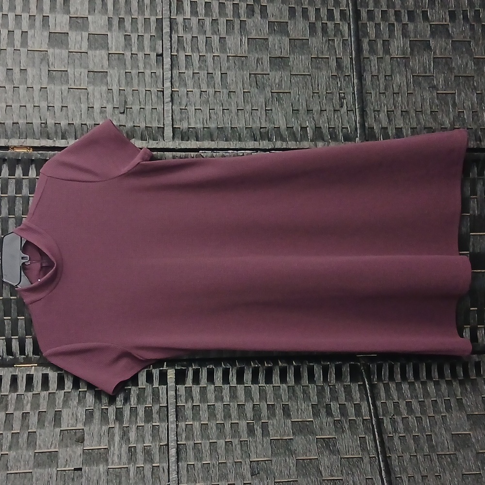 Elle Rich Burgundy Dress Sz M